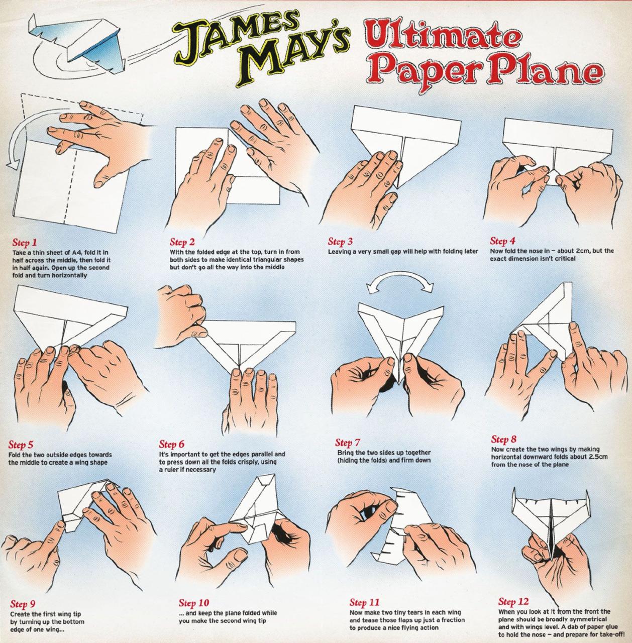 How to Make a Paper Airplane